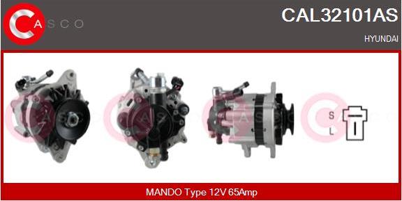 Casco CAL32101AS - Alternator furqanavto.az