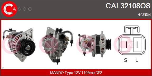 Casco CAL32108OS - Alternator furqanavto.az