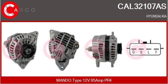 Casco CAL32107AS - Alternator furqanavto.az