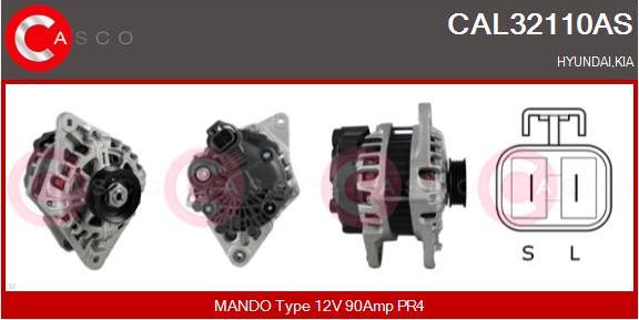 Casco CAL32110AS - Alternator furqanavto.az