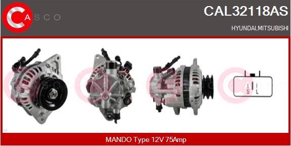 Casco CAL32118AS - Alternator furqanavto.az