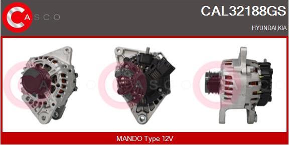 Casco CAL32188GS - Alternator furqanavto.az