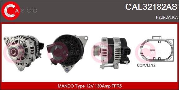 Casco CAL32182AS - Alternator furqanavto.az