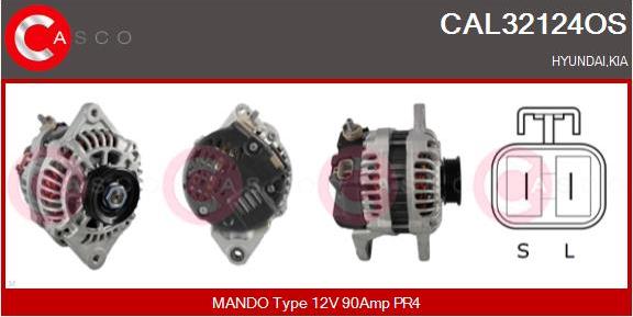 Casco CAL32124OS - Alternator furqanavto.az