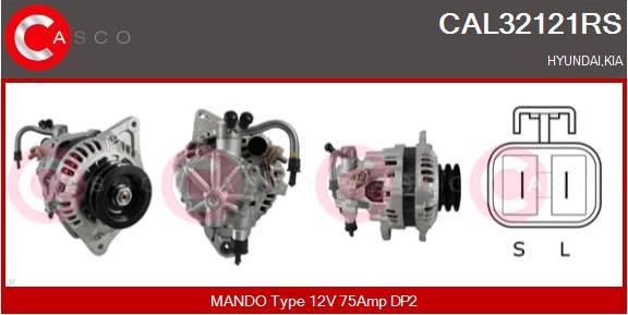 Casco CAL32121RS - Alternator furqanavto.az