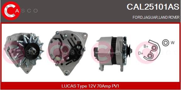 Casco CAL25101AS - Alternator furqanavto.az