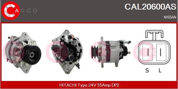 Casco CAL20600AS - Alternator furqanavto.az