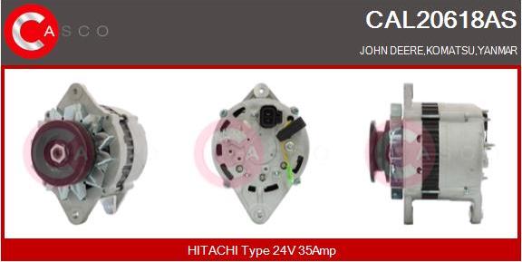 Casco CAL20618AS - Alternator furqanavto.az