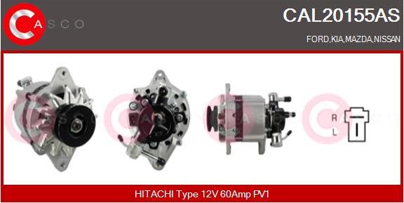 Casco CAL20155AS - Alternator furqanavto.az