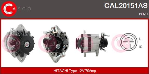 Casco CAL20151AS - Alternator furqanavto.az