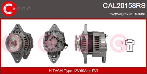 Casco CAL20158RS - Alternator furqanavto.az