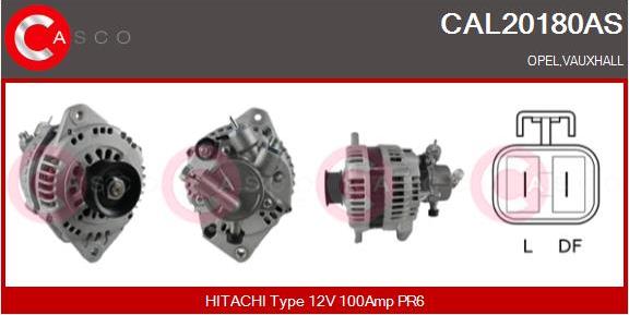 Casco CAL20180AS - Alternator furqanavto.az