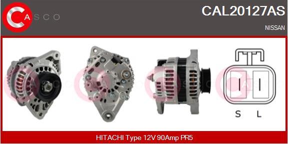 Casco CAL20127AS - Alternator furqanavto.az
