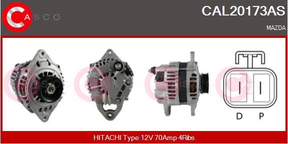 Casco CAL20173AS - Alternator furqanavto.az