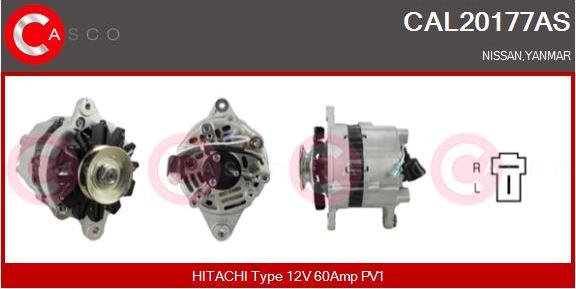 Casco CAL20177AS - Alternator furqanavto.az