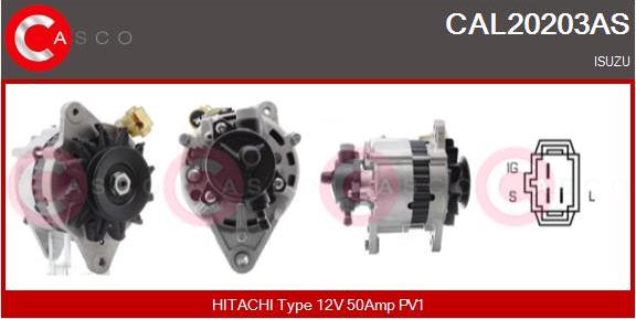 Casco CAL20203AS - Alternator furqanavto.az