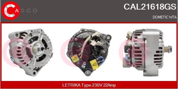 Casco CAL21618GS - Alternator furqanavto.az