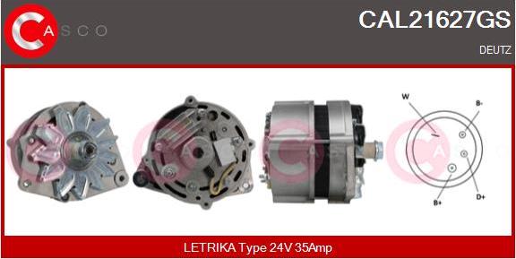 Casco CAL21627GS - Alternator furqanavto.az