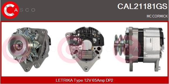 Casco CAL21181GS - Alternator furqanavto.az