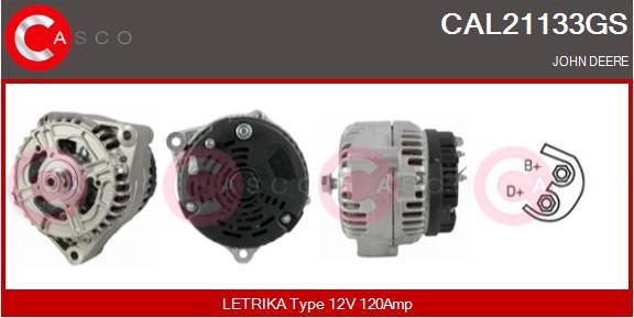 Casco CAL21133GS - Alternator furqanavto.az