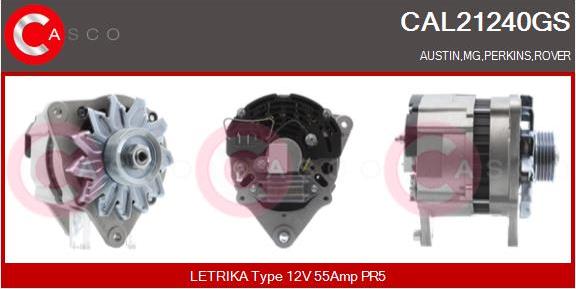 Casco CAL21240GS - Alternator furqanavto.az