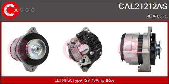 Casco CAL21212AS - Alternator furqanavto.az