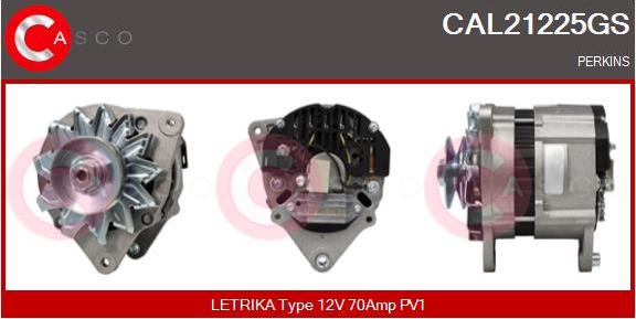 Casco CAL21225GS - Alternator furqanavto.az