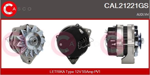 Casco CAL21221GS - Alternator furqanavto.az