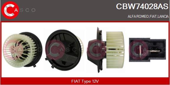 Casco CBW74028AS - Daxili üfleyici furqanavto.az