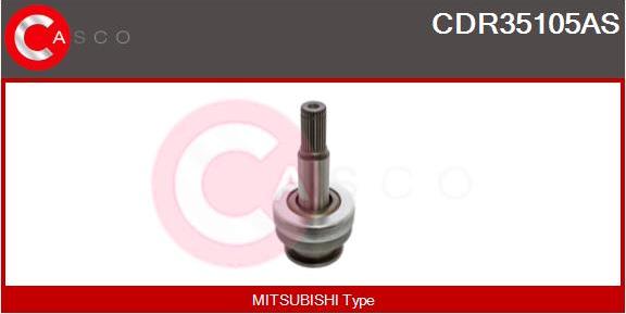 Casco CDR35105AS - Pinion, başlanğıc furqanavto.az