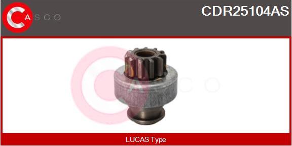 Casco CDR25104AS - Pinion, başlanğıc furqanavto.az