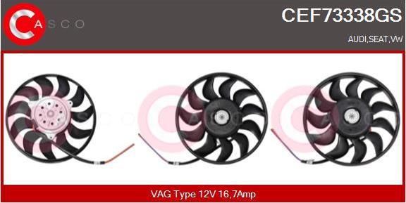 Casco CEF73338GS - Fen, radiator furqanavto.az