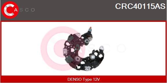 Casco CRC40115AS - Düzləşdirici, alternator furqanavto.az