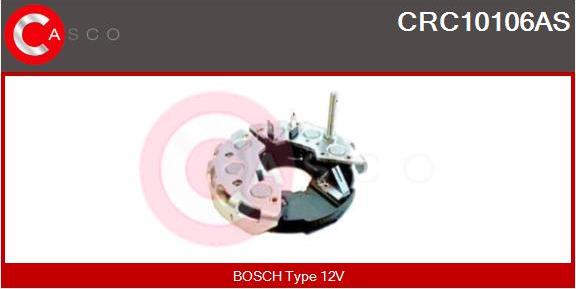Casco CRC10106AS - Düzləşdirici, alternator furqanavto.az