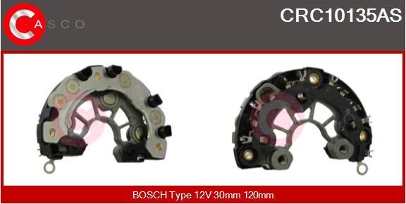 Casco CRC10135AS - Düzləşdirici, alternator furqanavto.az