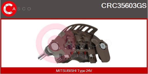 Casco CRC35603GS - Düzləşdirici, alternator furqanavto.az