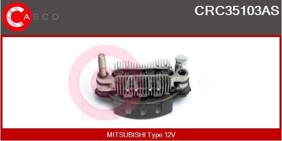 Casco CRC35103AS - Düzləşdirici, alternator furqanavto.az