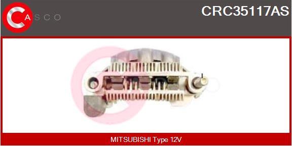 Casco CRC35117AS - Düzləşdirici, alternator furqanavto.az