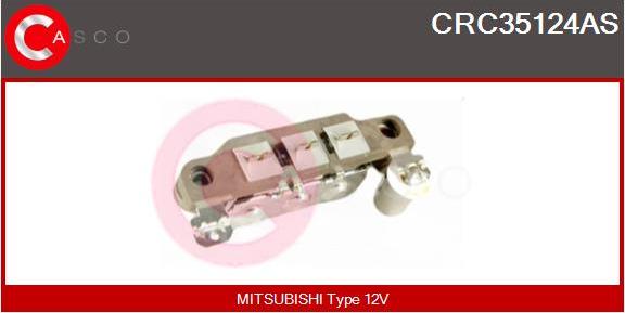 Casco CRC35124AS - Düzləşdirici, alternator furqanavto.az