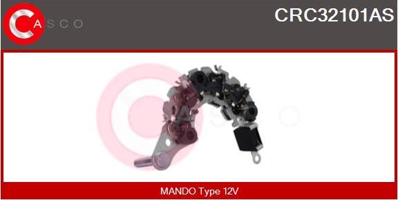 Casco CRC32101AS - Düzləşdirici, alternator furqanavto.az