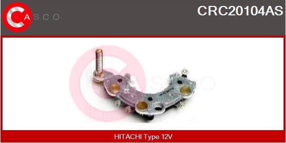 Casco CRC20104AS - Düzləşdirici, alternator furqanavto.az