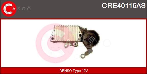 Casco CRE40116AS - Gərginlik tənzimləyicisi, alternator furqanavto.az
