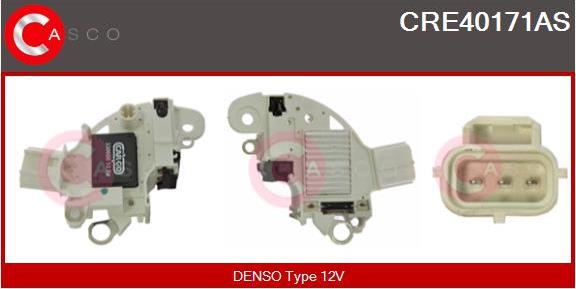 Casco CRE40171AS - Gərginlik tənzimləyicisi, alternator furqanavto.az