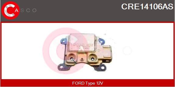 Casco CRE14106AS - Gərginlik tənzimləyicisi, alternator furqanavto.az