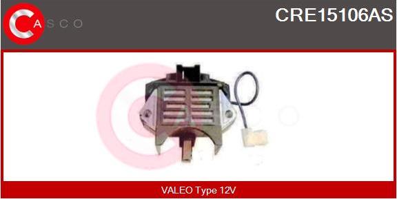 Casco CRE15106AS - Gərginlik tənzimləyicisi, alternator furqanavto.az