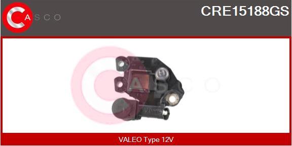 Casco CRE15188GS - Gərginlik tənzimləyicisi, alternator furqanavto.az