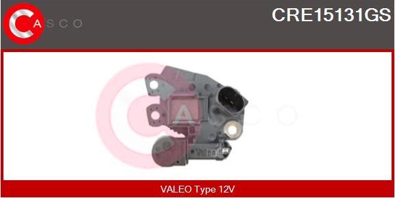 Casco CRE15131GS - Gərginlik tənzimləyicisi, alternator furqanavto.az