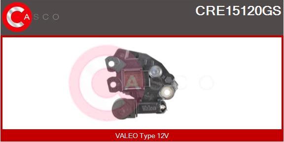 Casco CRE15120GS - Gərginlik tənzimləyicisi, alternator furqanavto.az