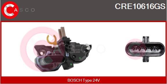 Casco CRE10616GS - Gərginlik tənzimləyicisi, alternator furqanavto.az