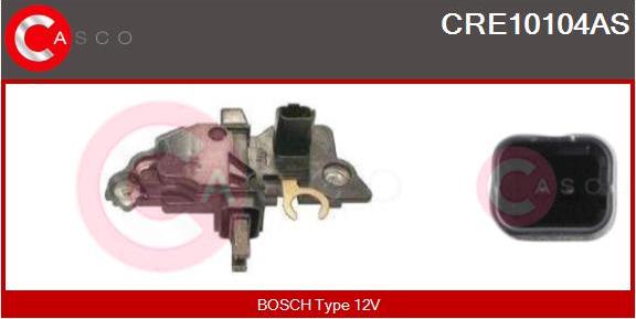 Casco CRE10104AS - Gərginlik tənzimləyicisi, alternator furqanavto.az